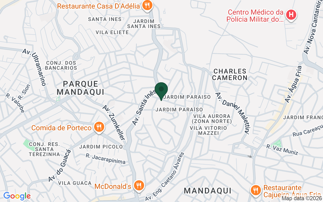 Mapa de Jardim Paraíso · São Paulo · SP