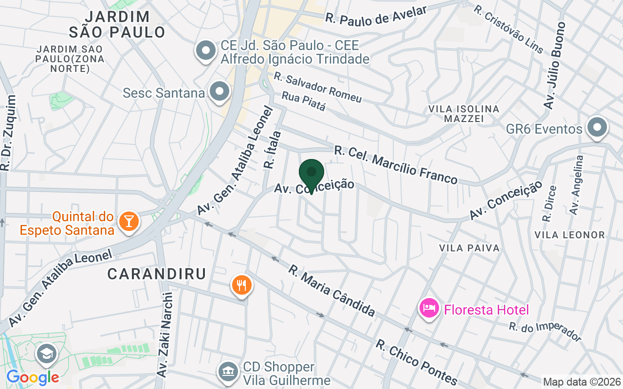 Mapa de Santana · São Paulo · SP