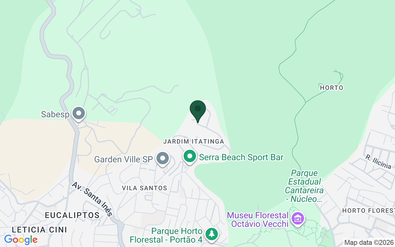 Mapa de Jardim Itatinga · São Paulo · SP