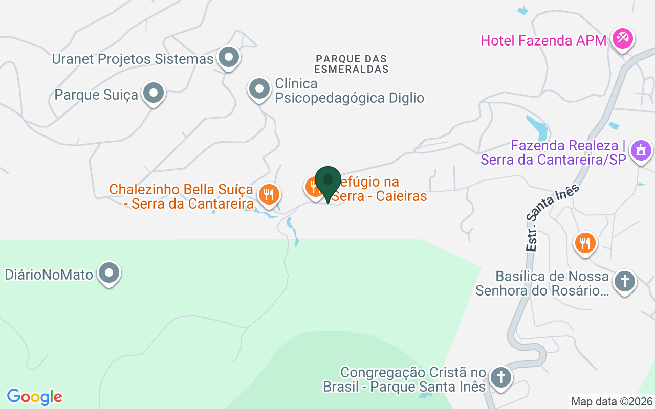 Mapa de Santa Inês · Caieiras · SP
