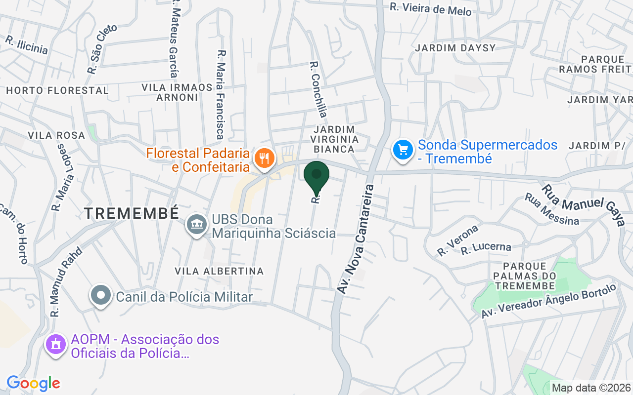 Mapa de Horto Florestal · São Paulo · SP