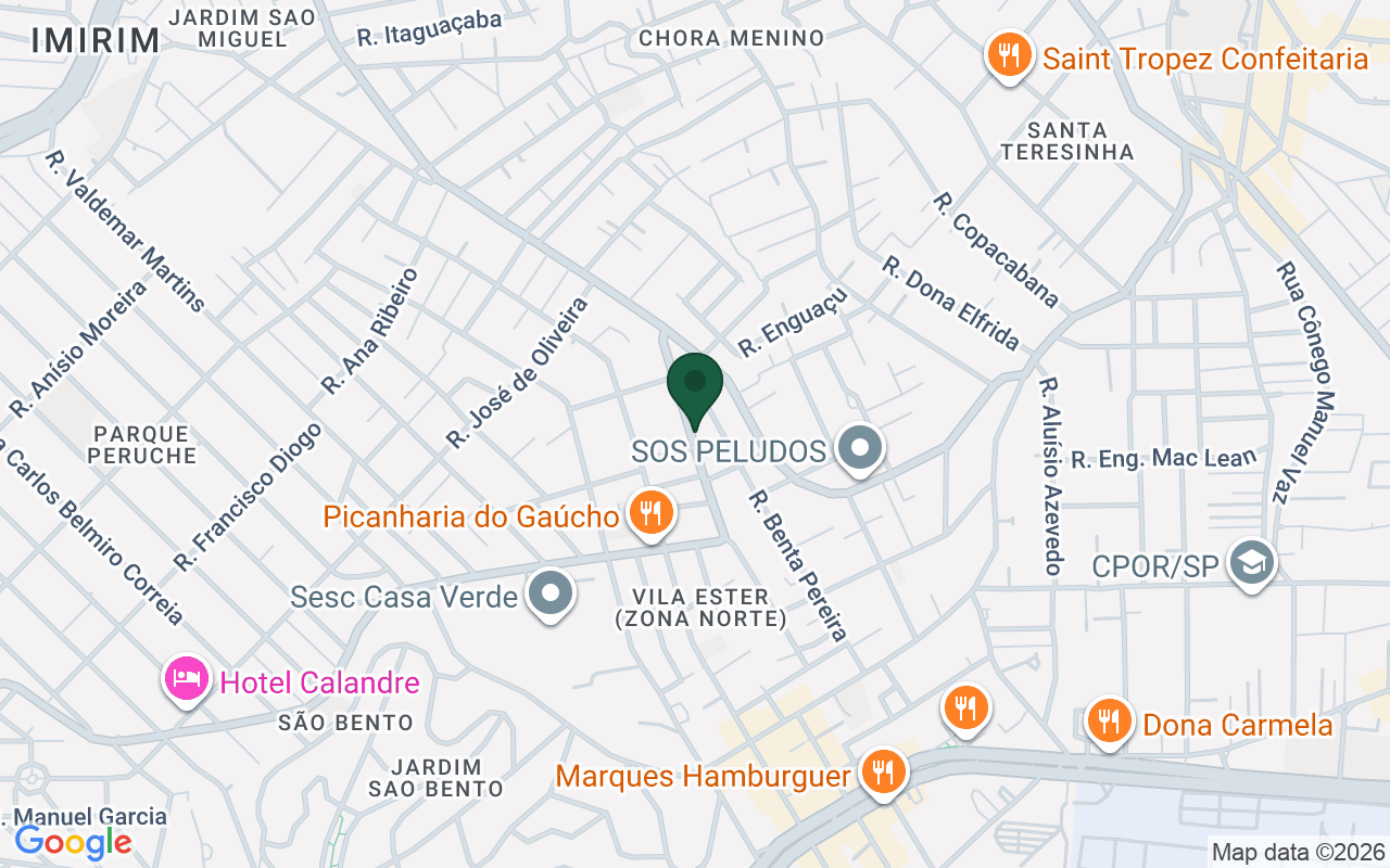 Mapa de Santa Teresinha · São Paulo · SP