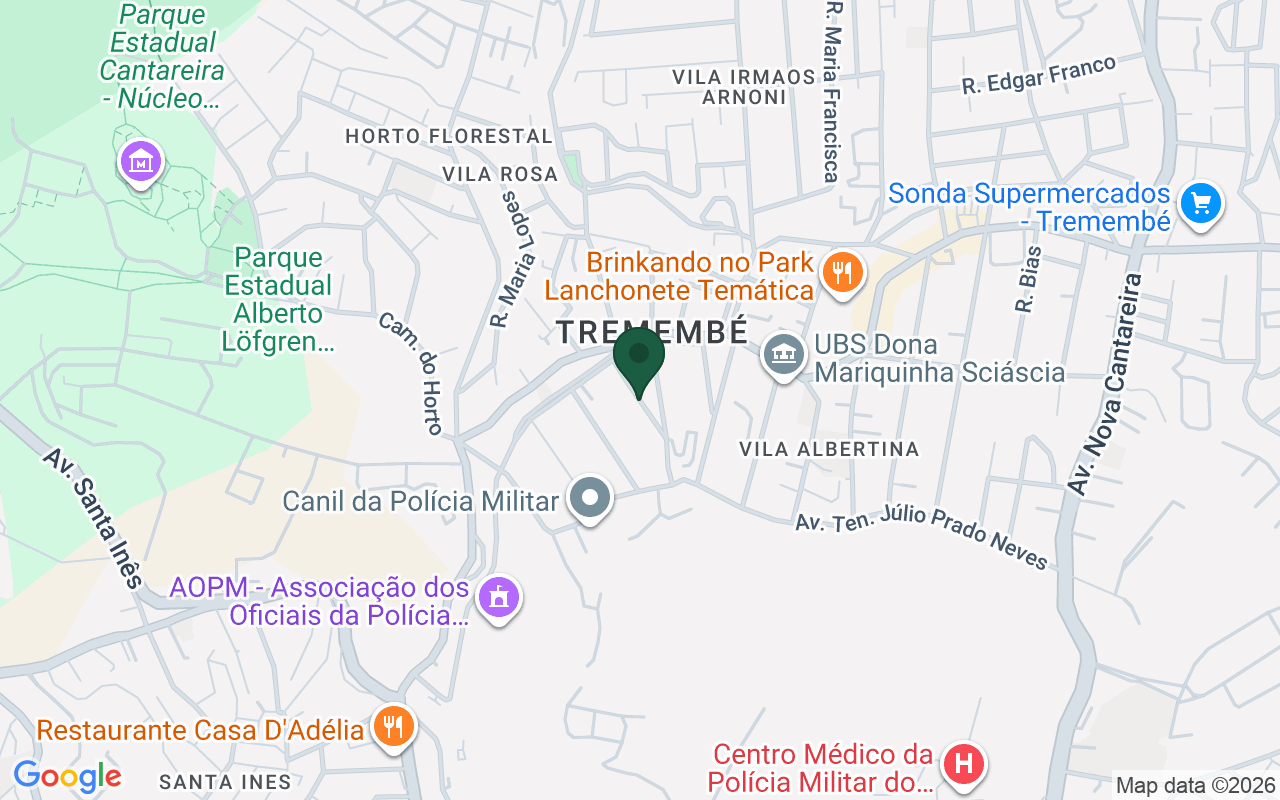 Mapa de Tremembé · São Paulo · SP