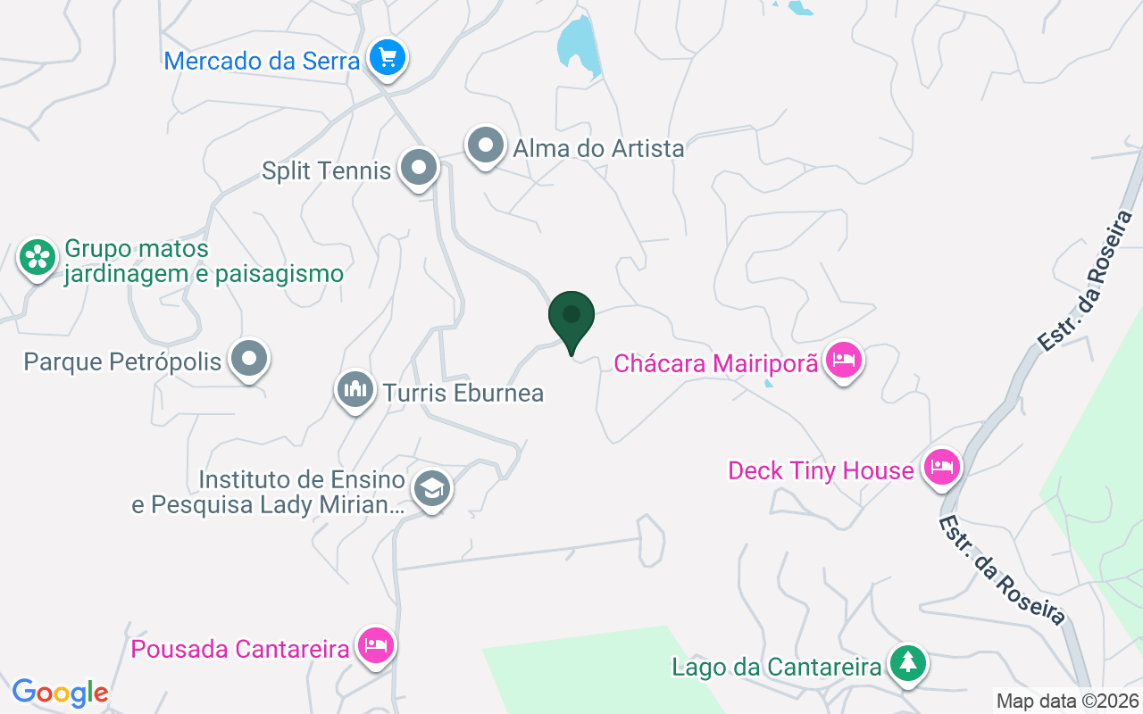 Mapa de Serra da Cantareira · Mairiporã · SP