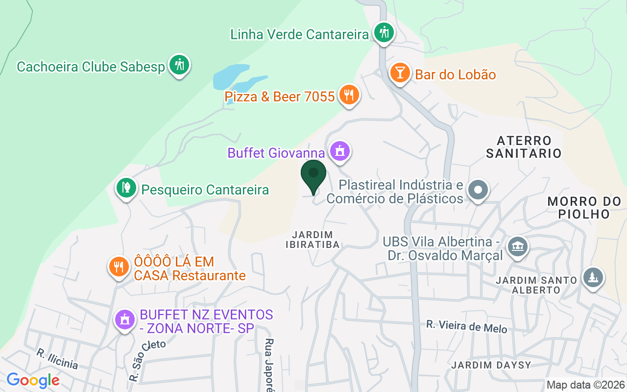 Mapa de Jardim Ibiratiba · São Paulo · SP