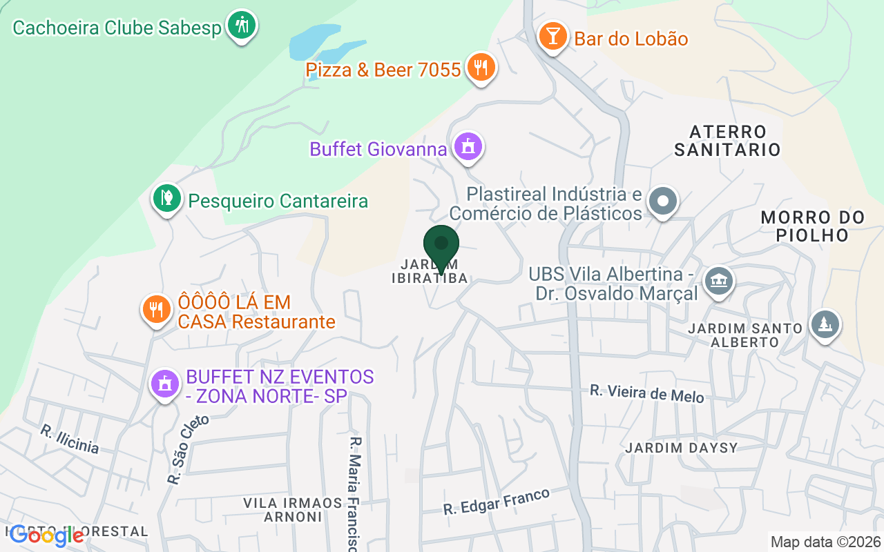 Mapa de Jardim Ibiratiba · São Paulo · SP