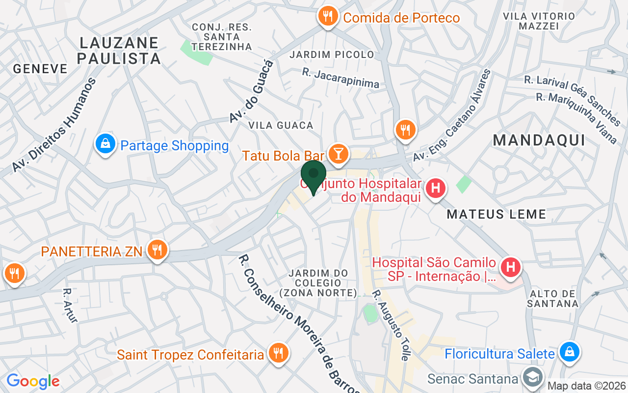 Mapa de Santana · São Paulo · SP