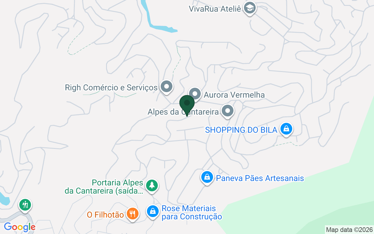 Mapa de Caraguatá · Mairiporã · SP
