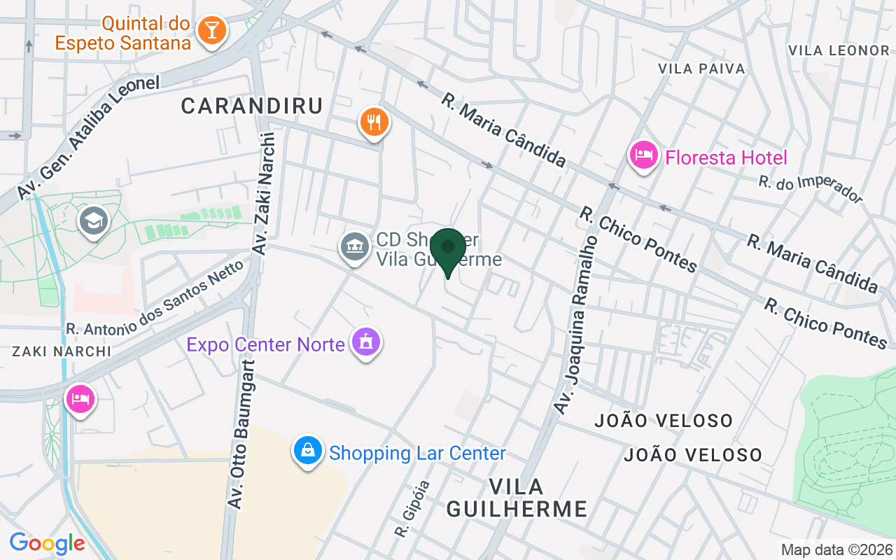 Mapa de Vila Guilherme · São Paulo · SP