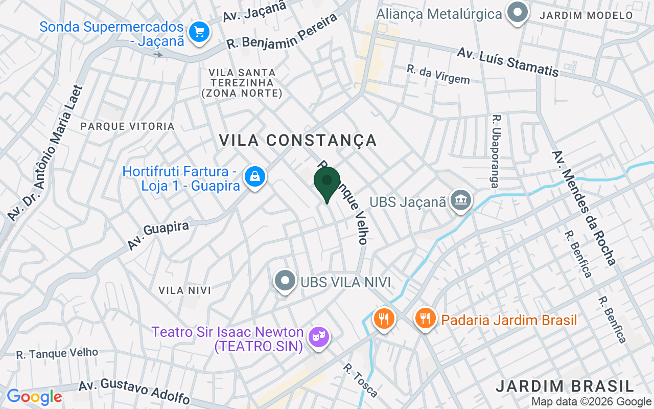 Mapa de Vila Nivi · São Paulo · SP
